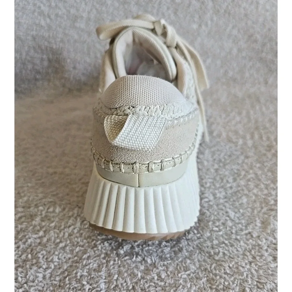 Dolce Vita‎ Dolen Sneakers in Sandstone Knit Women's Size 10 Platform Shoes